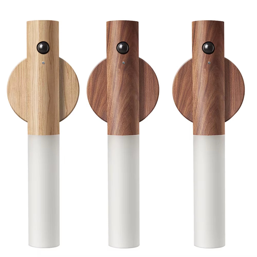 ELINOYA™ Wooden Motion Sensor Night Light