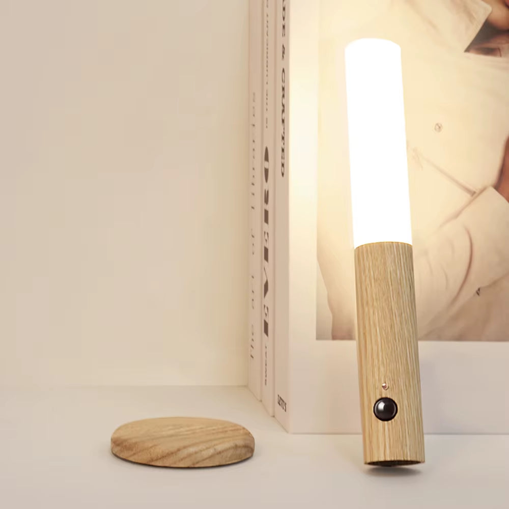 ELINOYA™ Wooden Motion Sensor Night Light