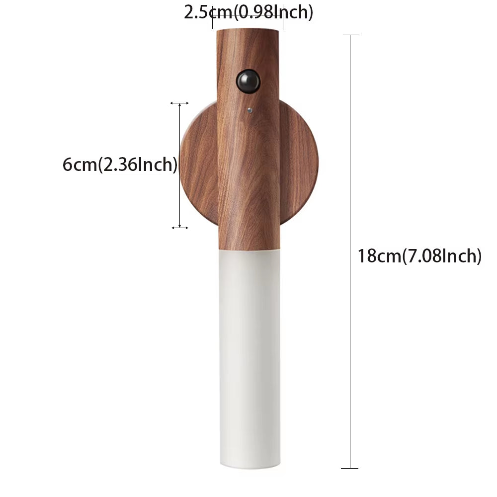 ELINOYA™ Wooden Motion Sensor Night Light