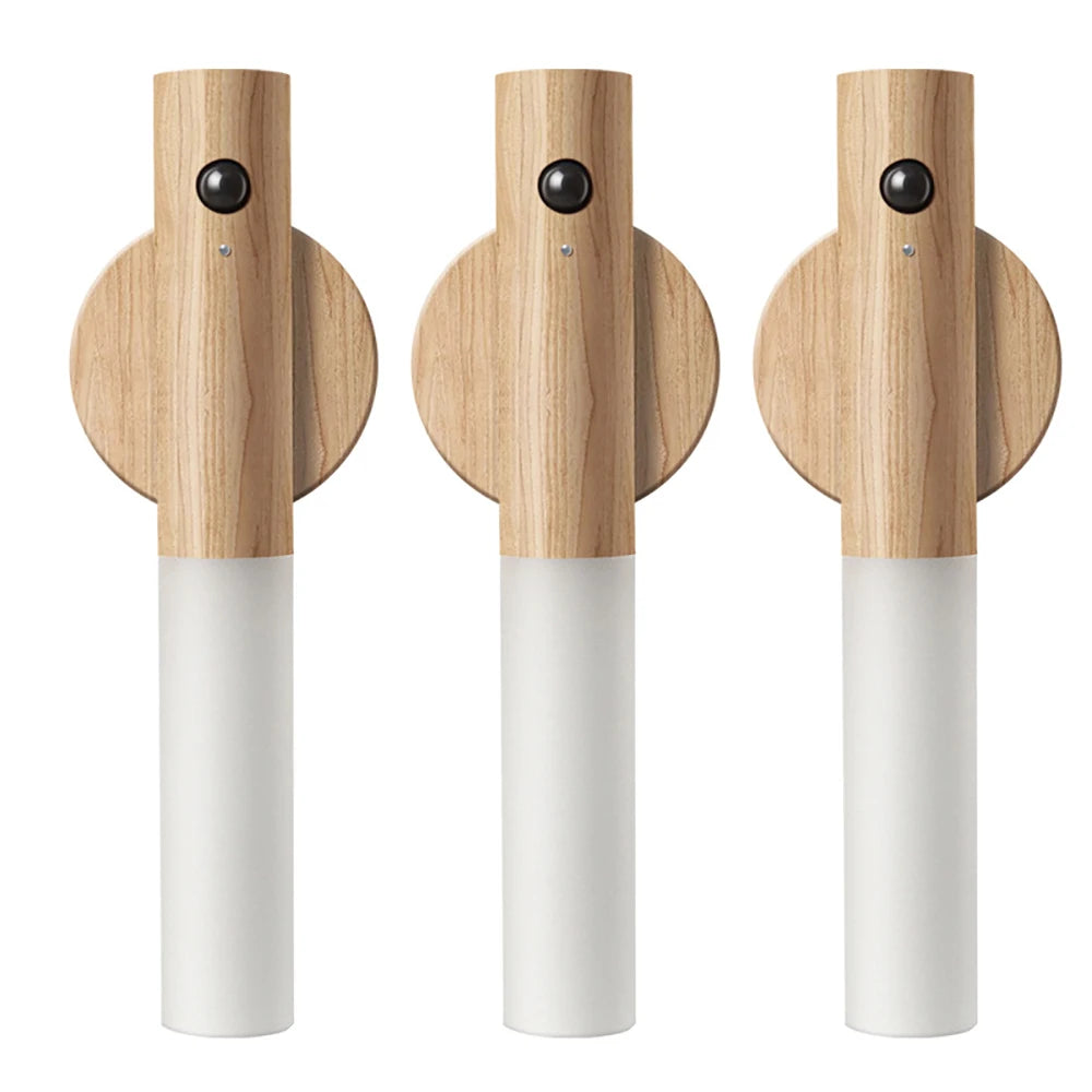 ELINOYA™ Wooden Motion Sensor Night Light