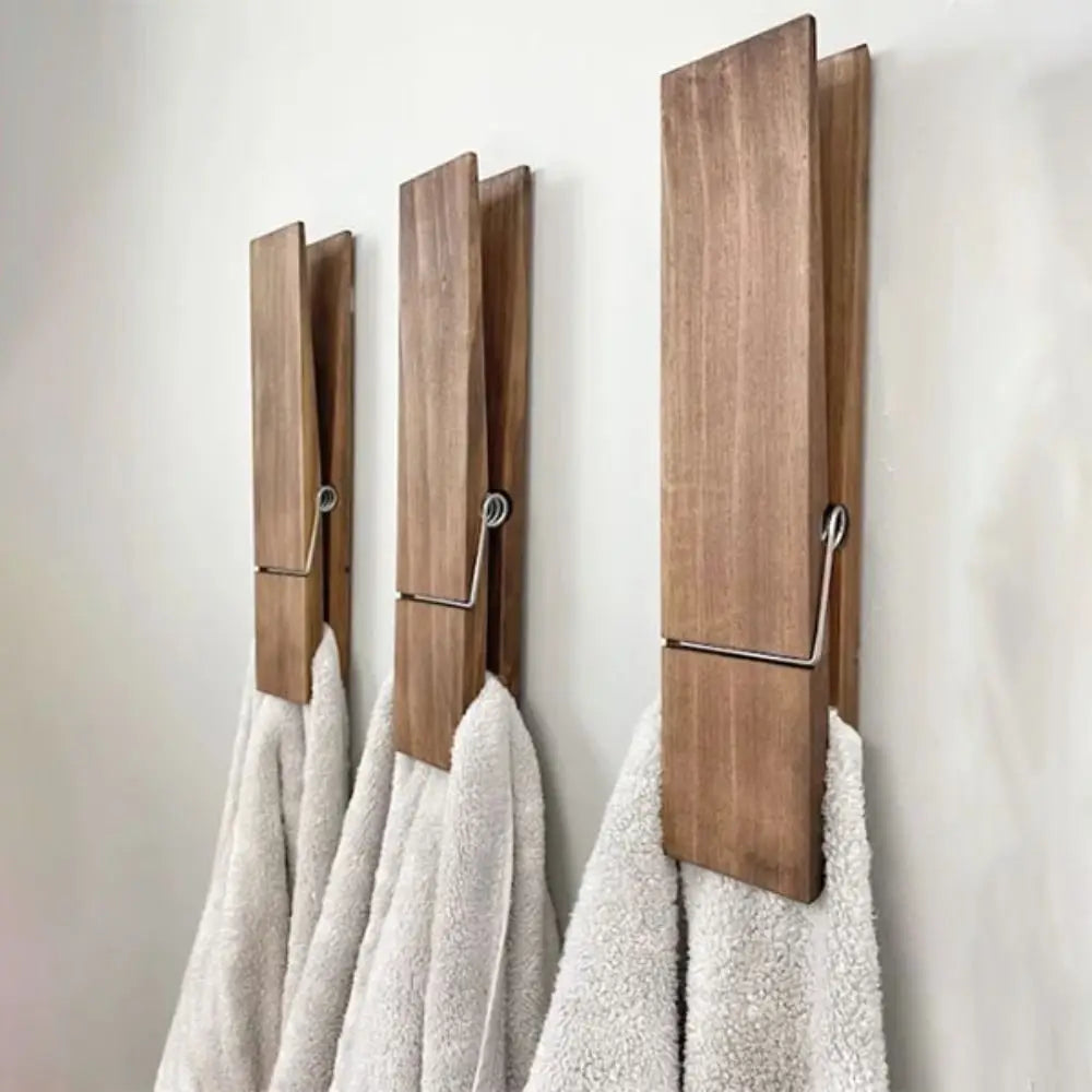 ELINOYA™ Giant Wooden Towel Clip