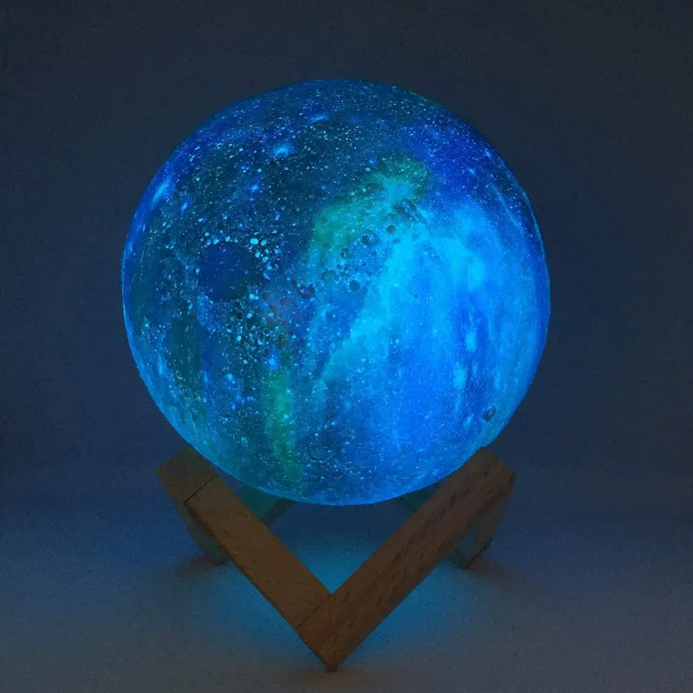 ELINOYA™ 3D Galaxy Moon Lamp