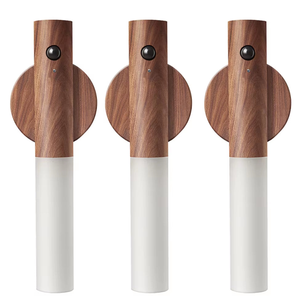 ELINOYA™ Wooden Motion Sensor Night Light